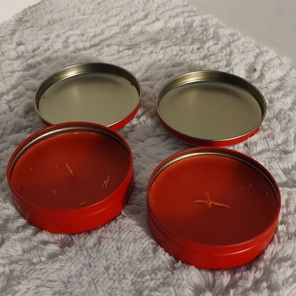 Vtg. Robel Hall "Bayberry" Scented Candle Tins (2) - Picture 3 of 6